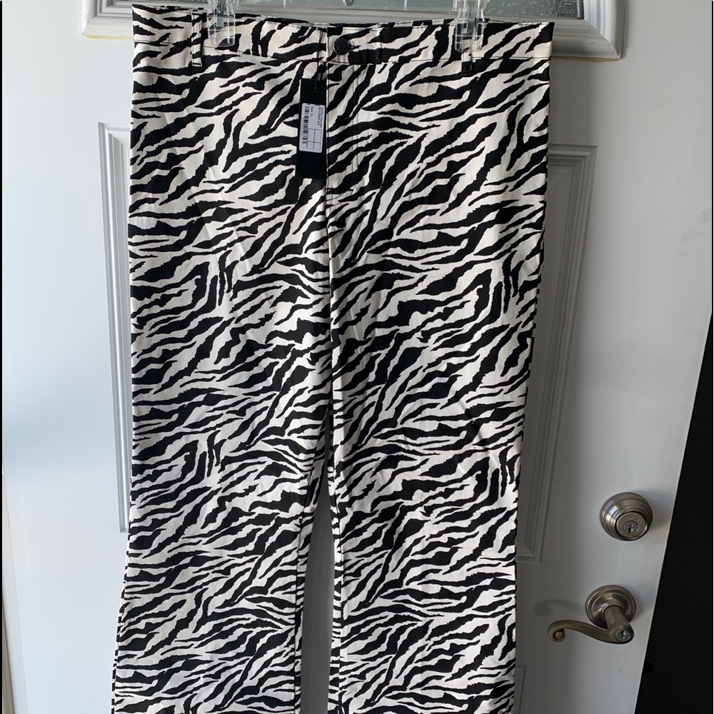 MOTEL ROCKS ZEBRA PANTS NWT